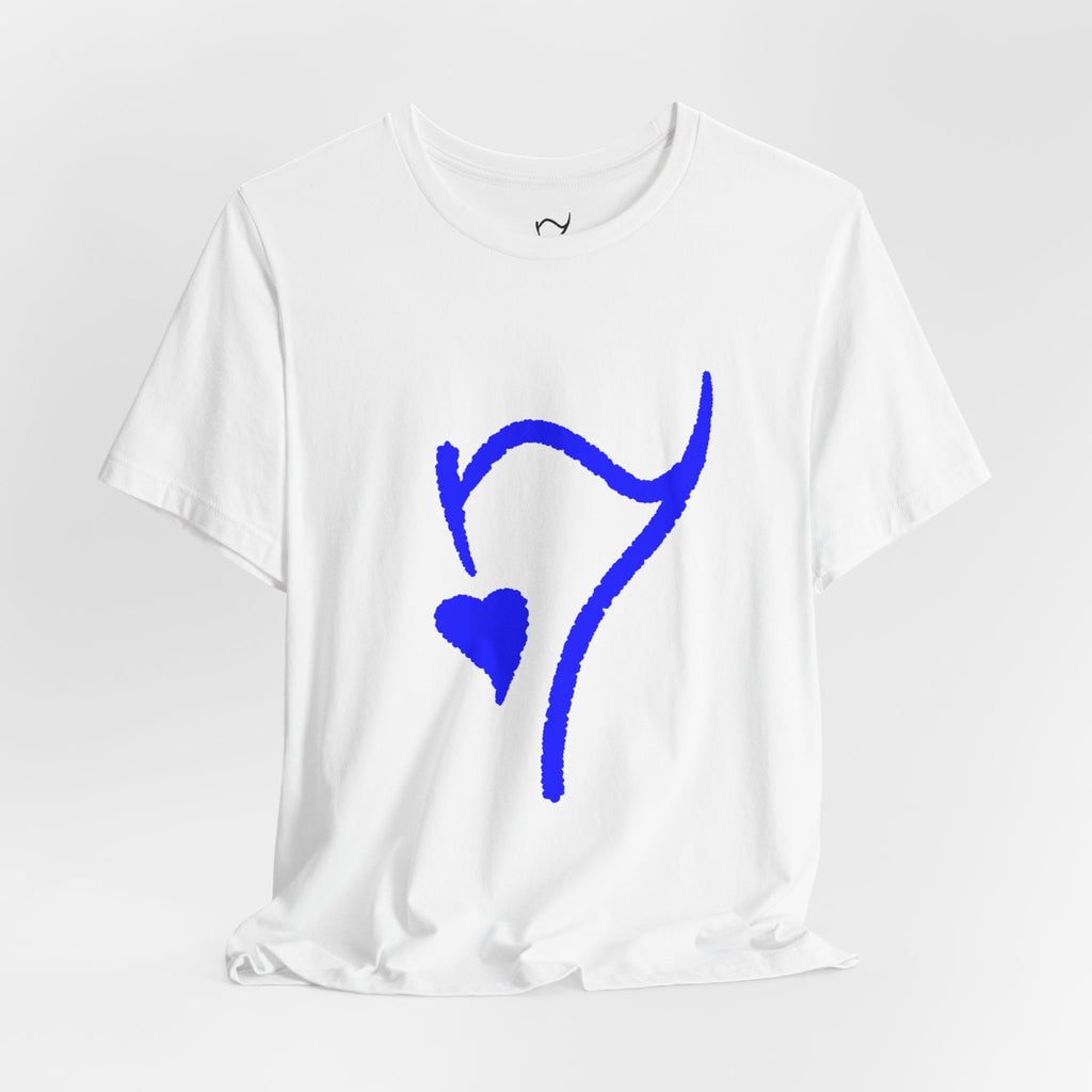 BLU£ Logo T-Shirt (White) (Personalizable)