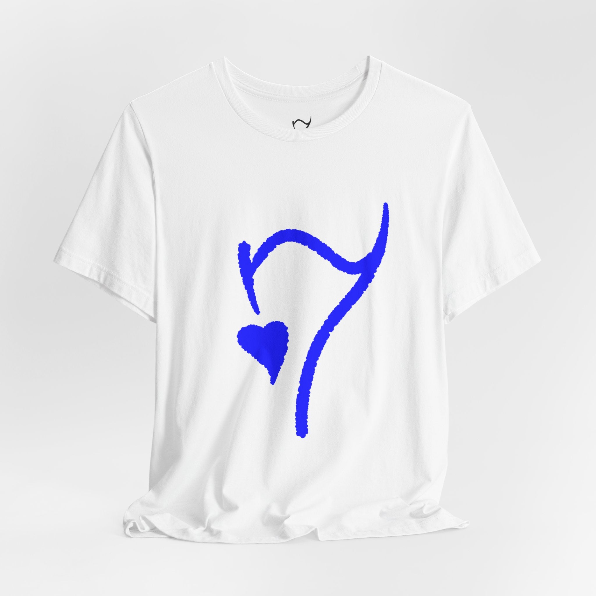 BLU£ Logo T-Shirt (White) (Personalizable)