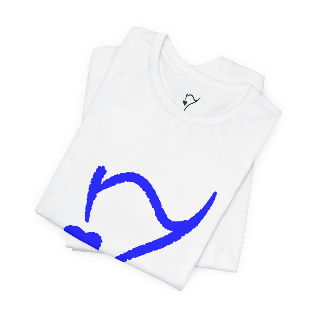 BLU£ Logo T-Shirt (White) (Personalizable)