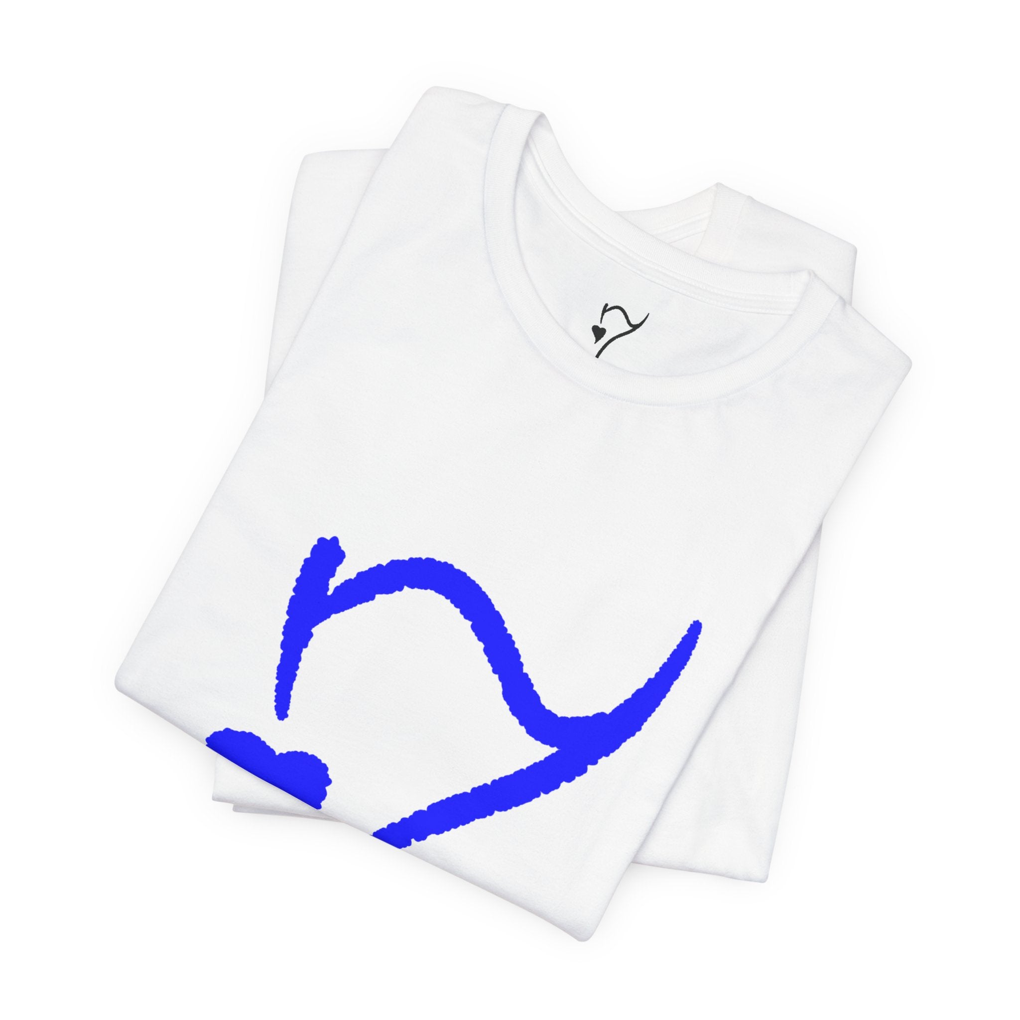 BLU£ Logo T-Shirt (White) (Personalizable)
