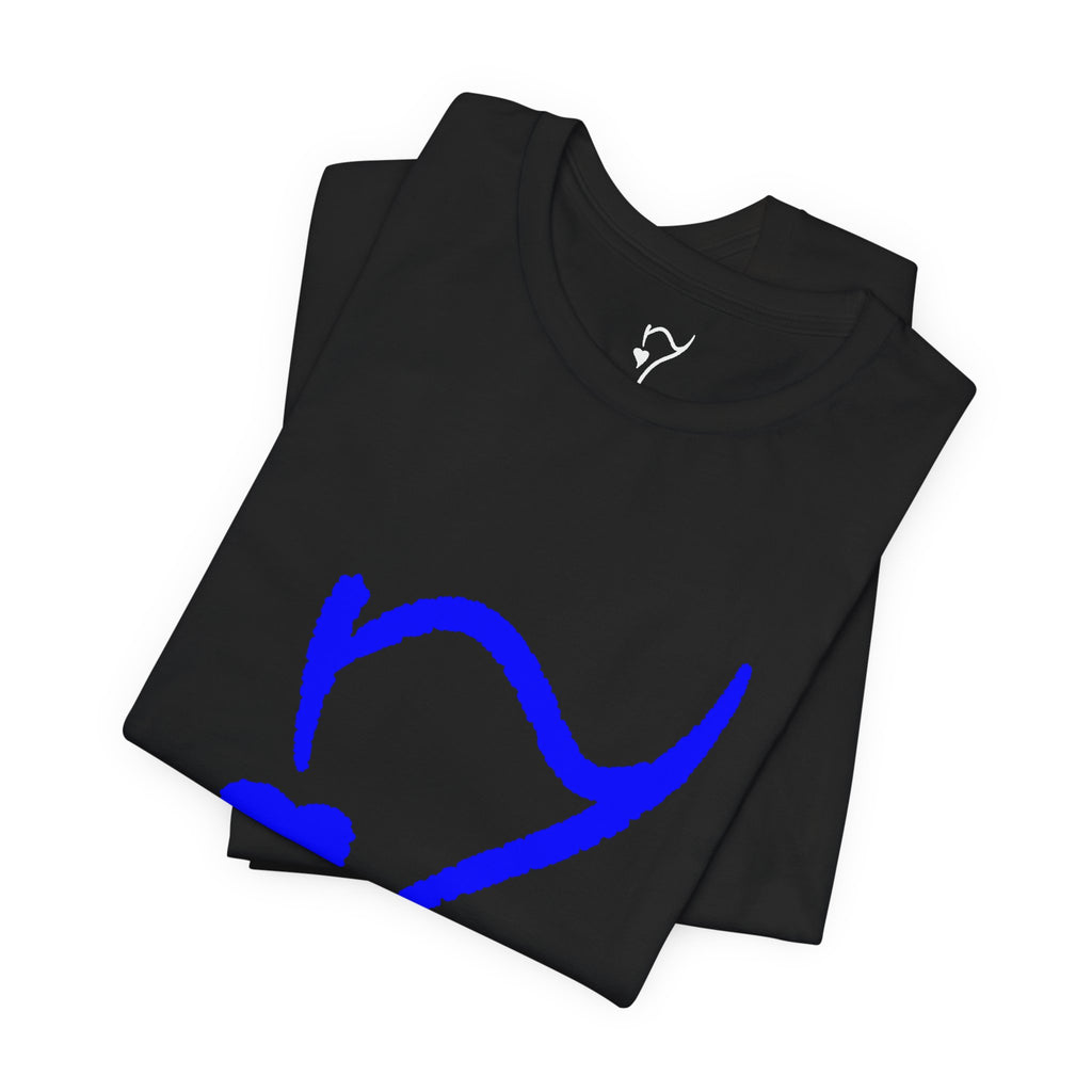 BLU£ Logo T-Shirt (Black) (Personalizable)